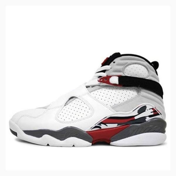 White / Black / Red Men\'s Nike Retro Bugs Bunny Basketball Shoes Air Jordan 8 | JD-356CG