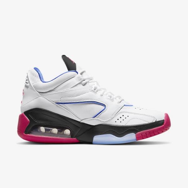 White / Blue / Black / Pink Men's Nike Point Lane Running Shoes Air Jordan | NK937IHJ