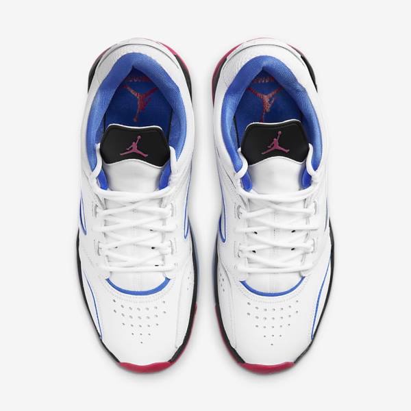 White / Blue / Black / Pink Men's Nike Point Lane Running Shoes Air Jordan | NK937IHJ