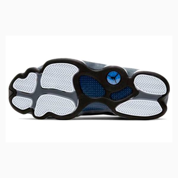 White / Blue / Grey Men's Nike Retro Flint Basketball Shoes Air Jordan 13 | JD-172LI