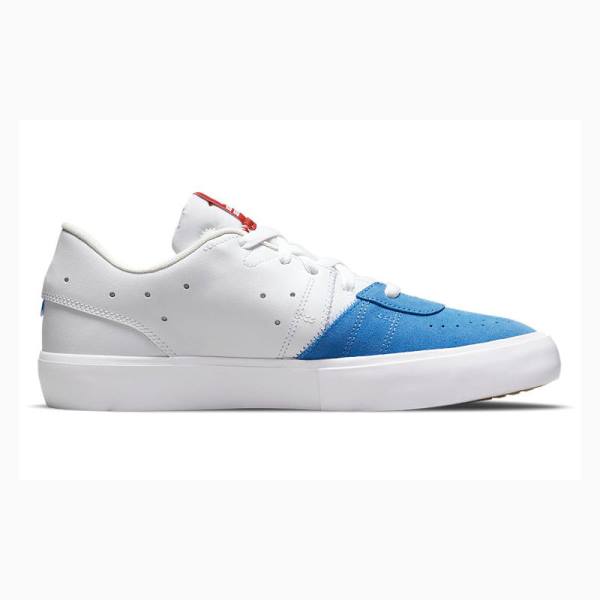 White / Blue / Red Men's Nike Series .02 rsity Blue Sneakers Air Jordan | JD-531XT