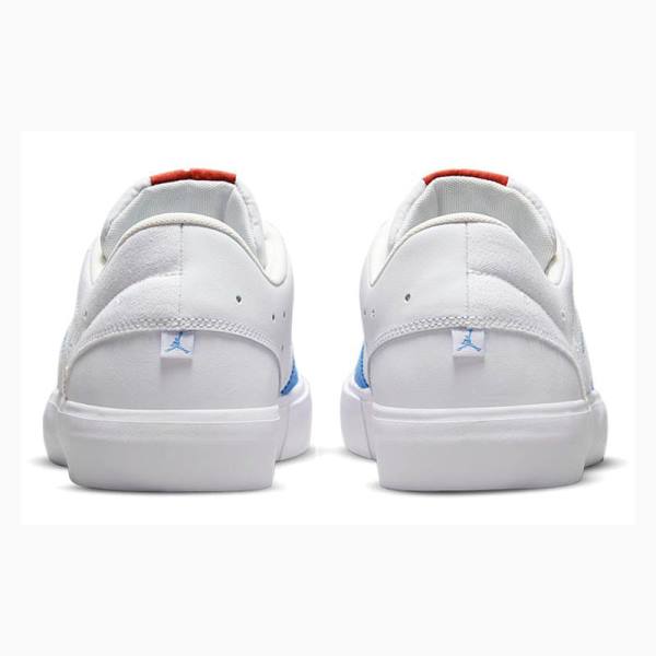 White / Blue / Red Men's Nike Series .02 rsity Blue Sneakers Air Jordan | JD-531XT