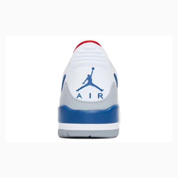 White / Blue / Red Women's Nike Legacy 312 Low French Sneakers Air Jordan | JD-418KN