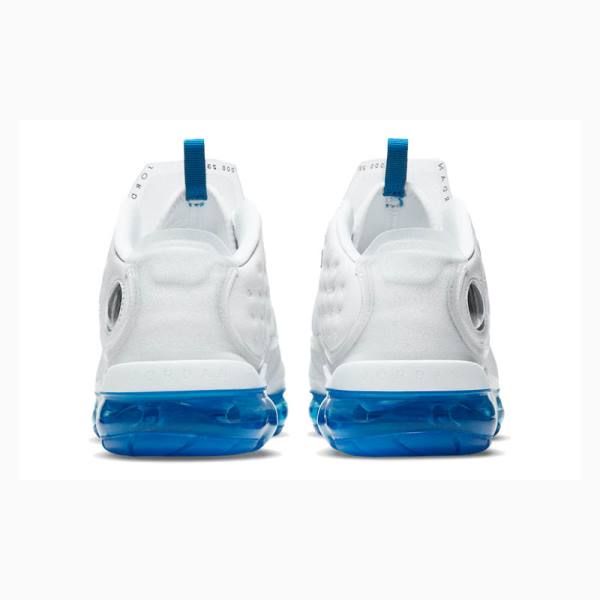 White / Blue Women's Nike Reign Basketball Shoes Air Jordan | JD-298FW