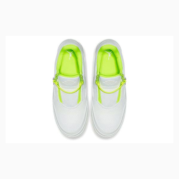 White / Green Women's Nike Jester Low Sneakers Air Jordan | JD-234QB