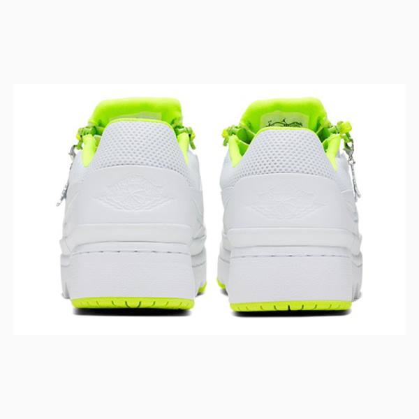 White / Green Women's Nike Jester Low Sneakers Air Jordan | JD-234QB