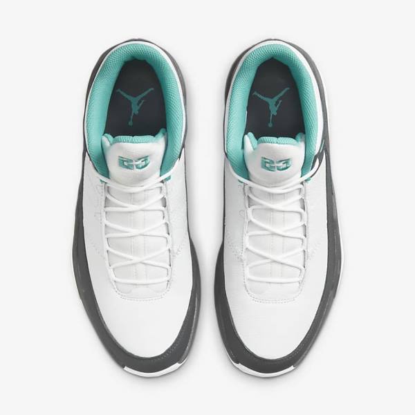 White / Grey / Turquoise Men's Nike Max Aura 3 Basketball Shoes Air Jordan | NK081JAM