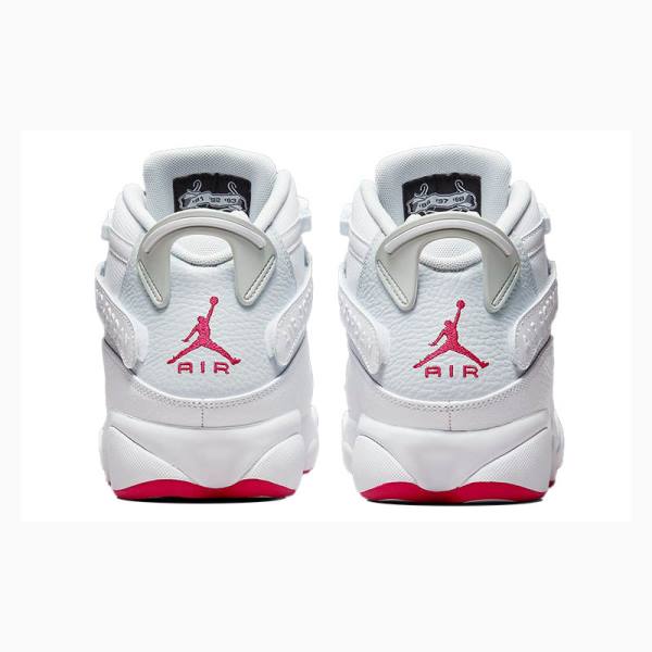 White Men's Nike Rings Basketball Shoes Air Jordan 6 | JD-960BD