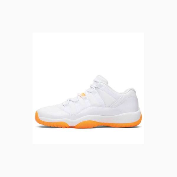 White / Orange Women\'s Nike Retro Low Citrus 2001 Sneakers Air Jordan 11 | JD-807YE