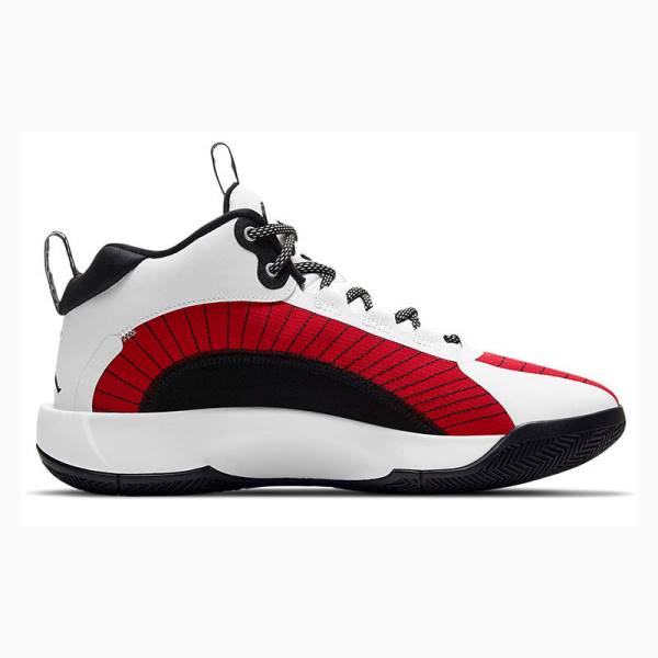 White / Red / Black Men's Nike Jumpman 2021 PF Basketball Shoes Air Jordan | JD-926IS