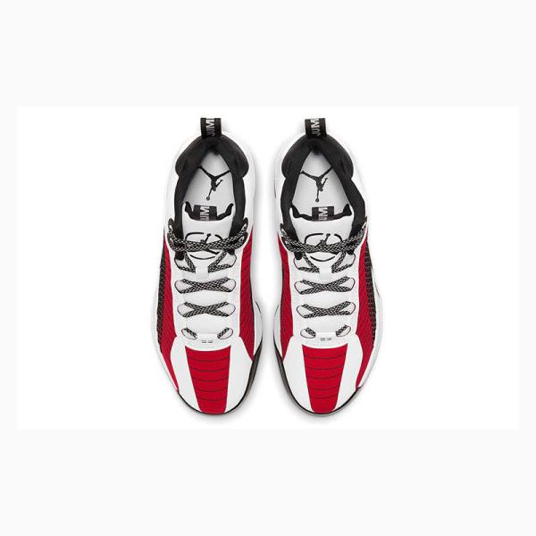 White / Red / Black Men's Nike Jumpman 2021 PF Basketball Shoes Air Jordan | JD-926IS