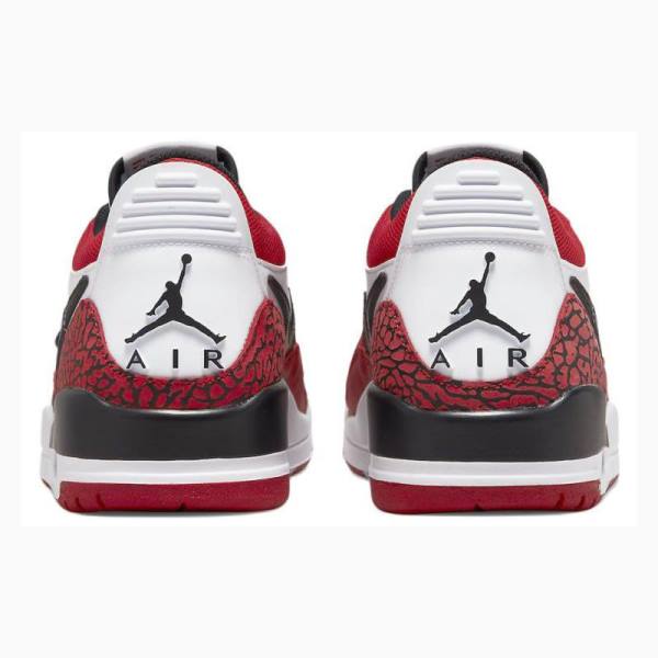 White / Red / Black Men's Nike Legacy 312 Low Chicago Sneakers Air Jordan | JD-856UA