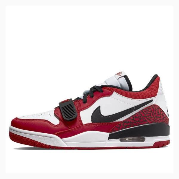 White / Red / Black Men\'s Nike Legacy 312 Low Chicago Sneakers Air Jordan | JD-856UA