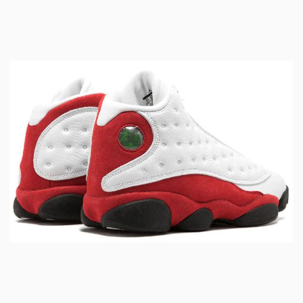 White / Red Men's Nike Retro Chicago 2017 Basketball Shoes Air Jordan 13 | JD-724EA