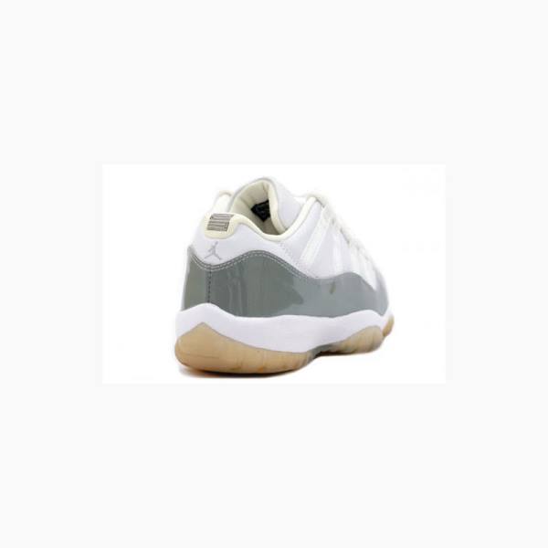 White / Silver Women's Nike Retro Low Metallic 2001 Sneakers Air Jordan 11 | JD-367GU