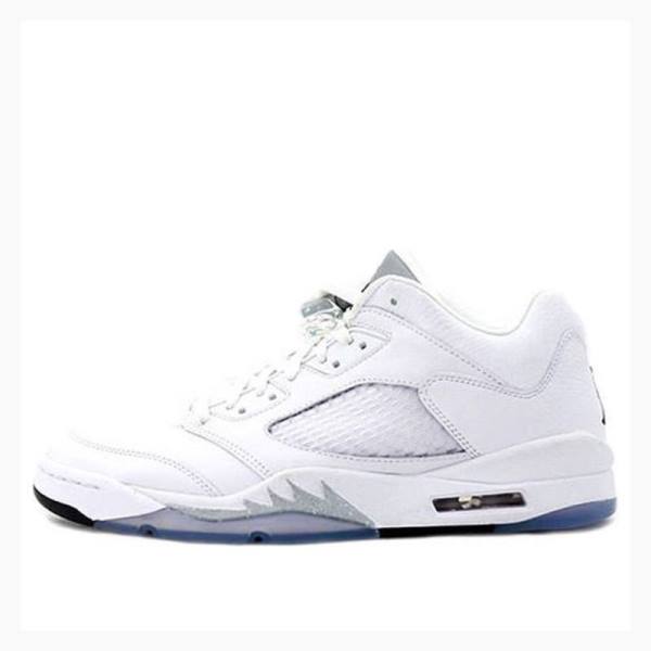 White Women\'s Nike Retro Low 2006 Sneakers Air Jordan 5 | JD-351GK