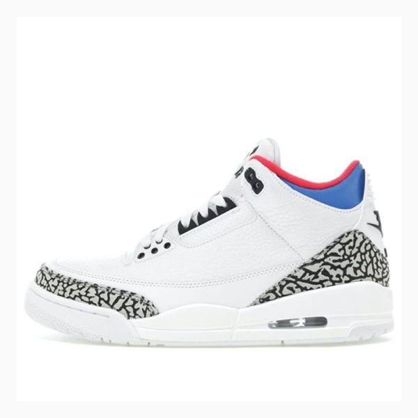 White Women\'s Nike Retro NRG \'Seoul\' Basketball Shoes Air Jordan 3 | JD-081FG