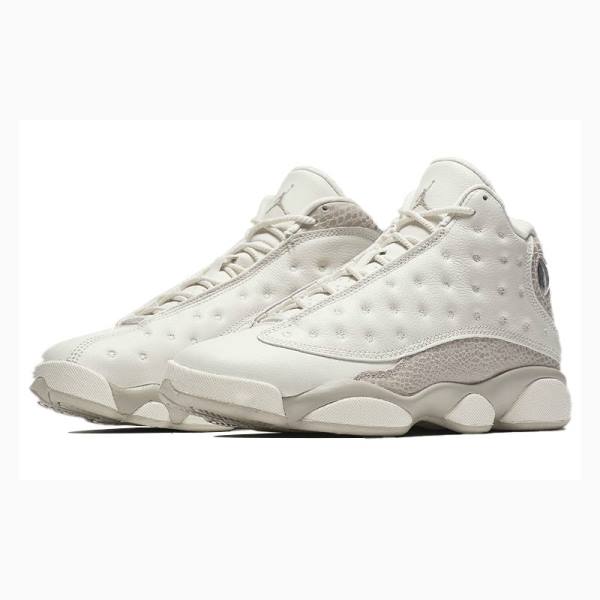 White Women's Nike Retro Phantom Basketball Shoes Air Jordan 13 | JD-952IW