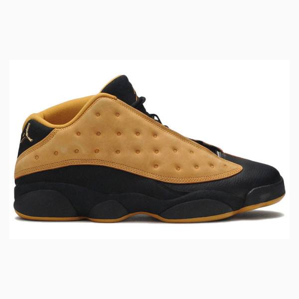 Yellow Men's Nike Retro Low Chutney Sneakers Air Jordan 13 | JD-946MC