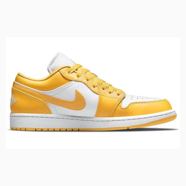 Yellow Men's Nike Retro Low Pollen Sneakers Air Jordan 1 | JD-624NH