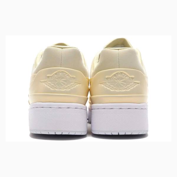 Yellow Women's Nike Jester XX Fossil Basketball Shoes Air Jordan 1 | JD-364BO